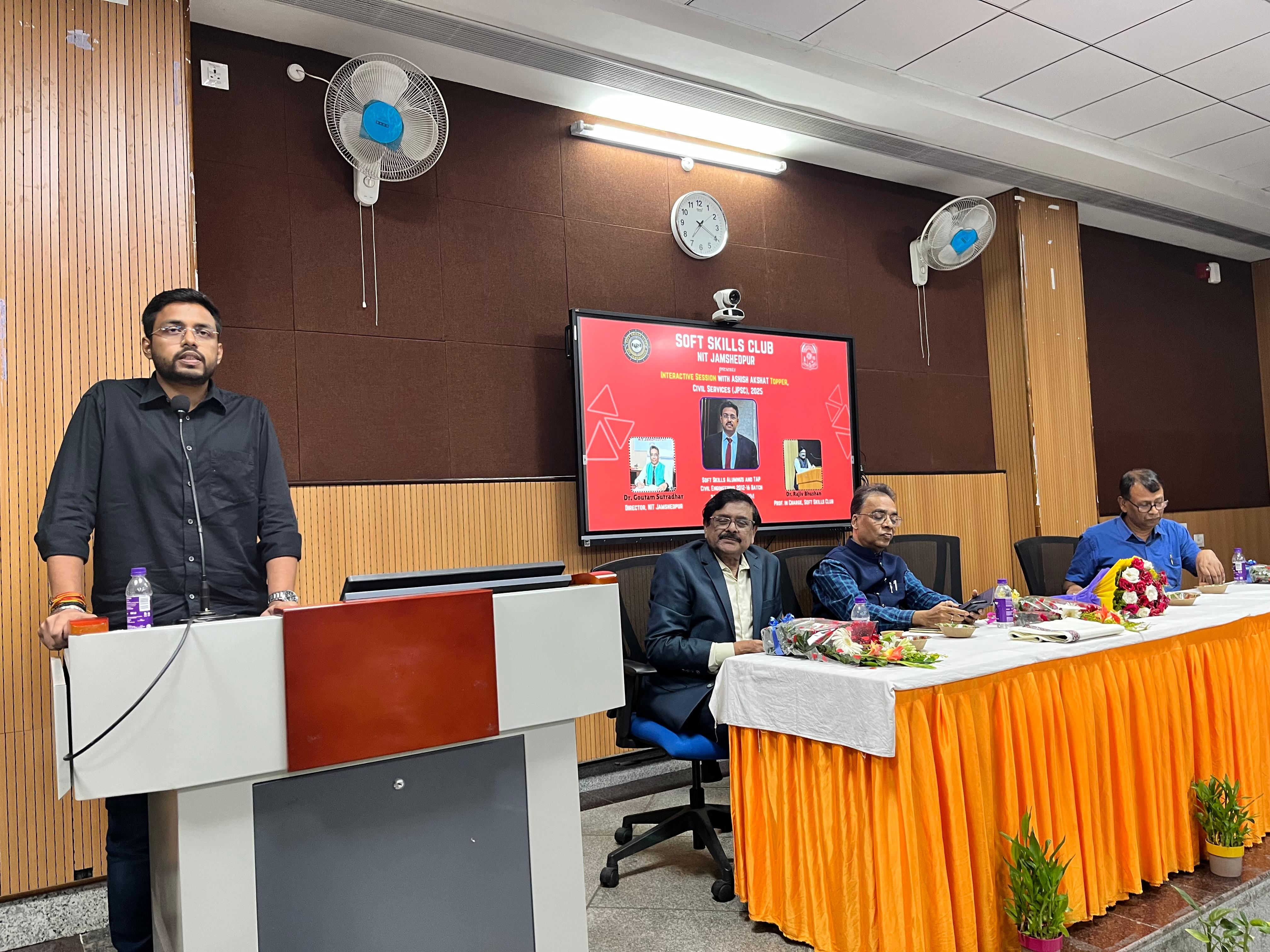 Interactive session with ASHISH AKSHAT (TOPPER) CIVIL Services (JPSC), 2025